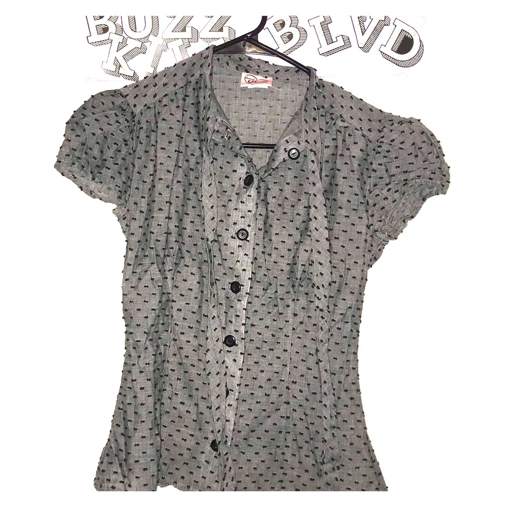 Heart of Haute Dotted Blouse